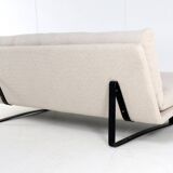 Canapé Kho Liang Ie Artifort C684 - nouveau revêtement en tissu Teddy