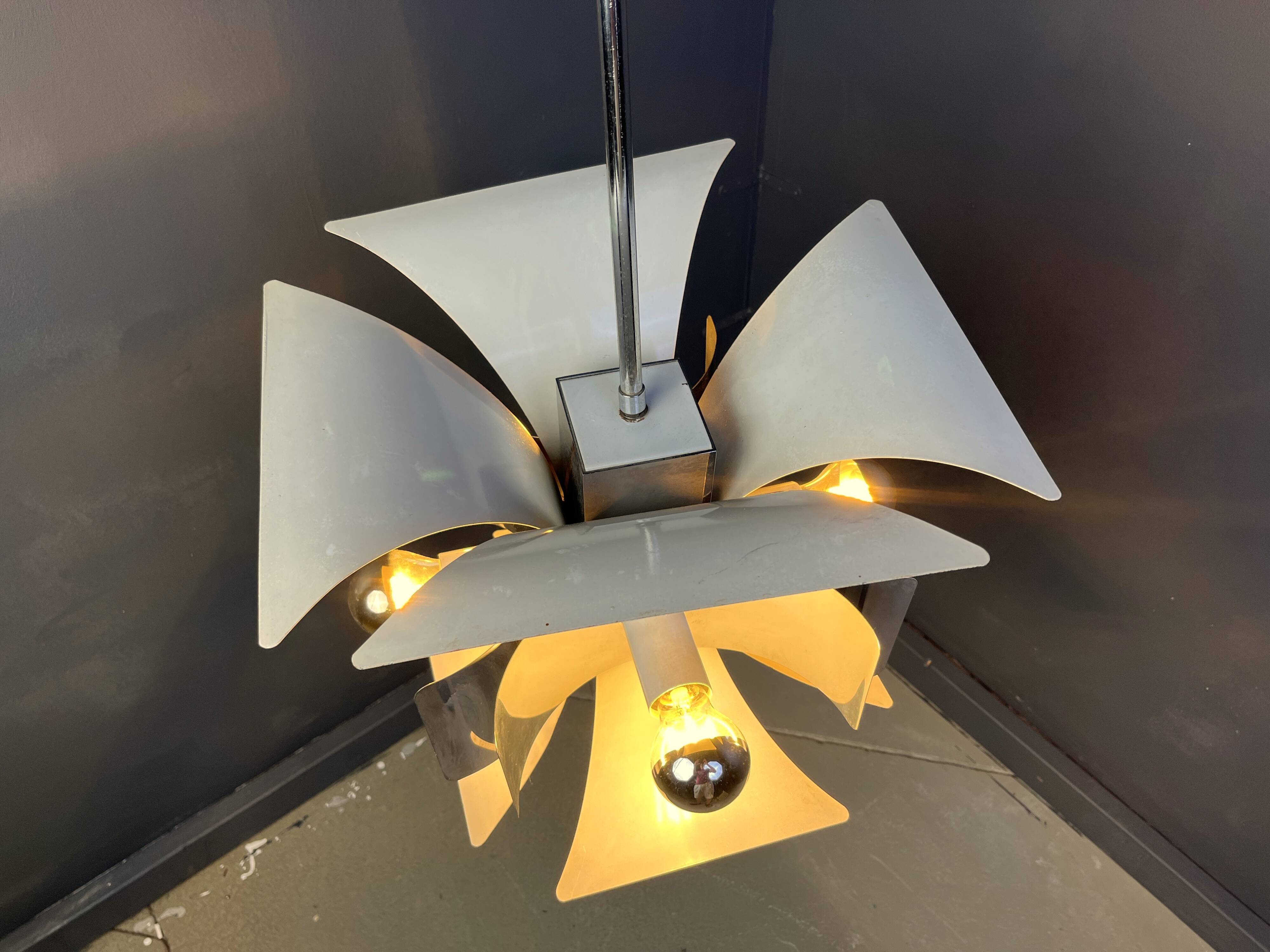 Italian space age chandelier, 1960s