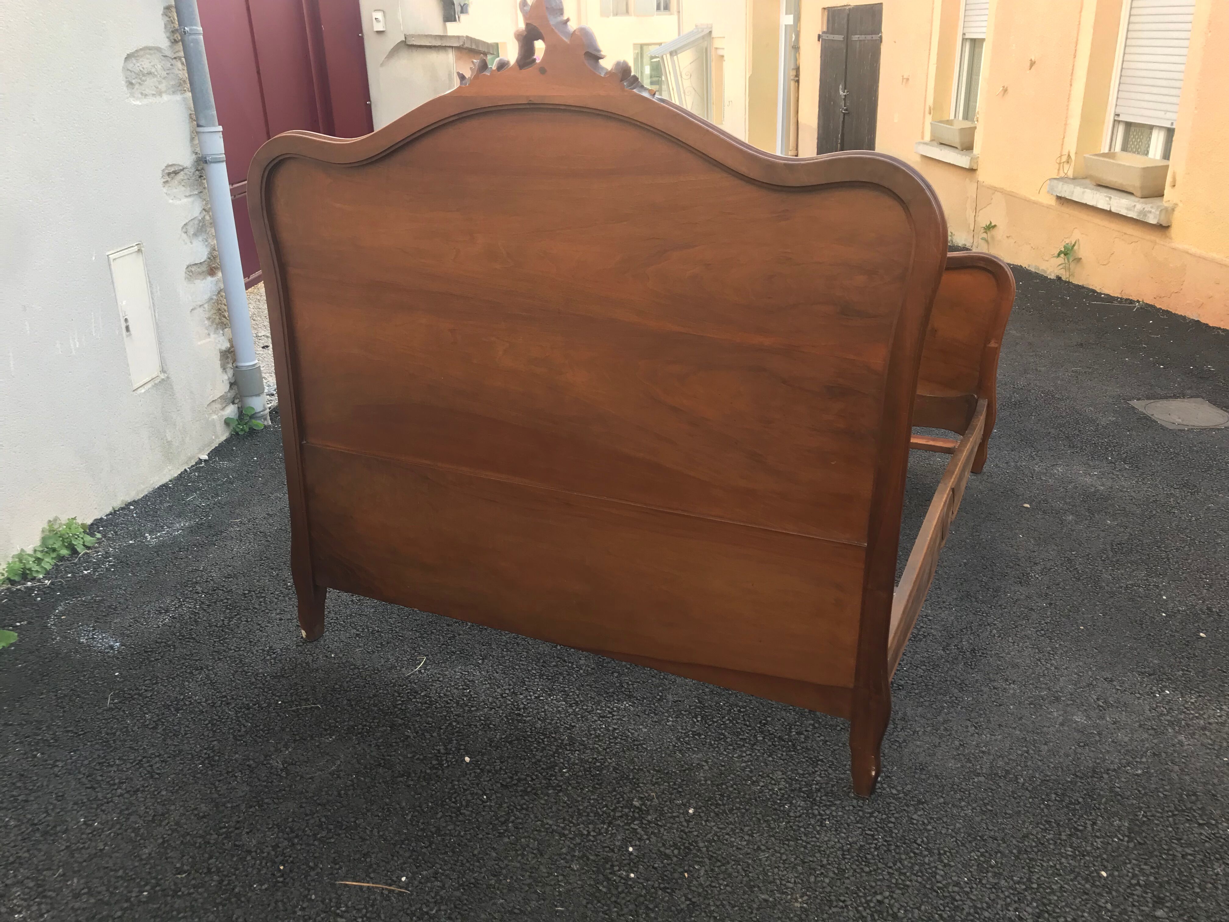 Bed Louis XV Rocaille