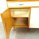 Buffet vintage des années 50 avec laiton et formica