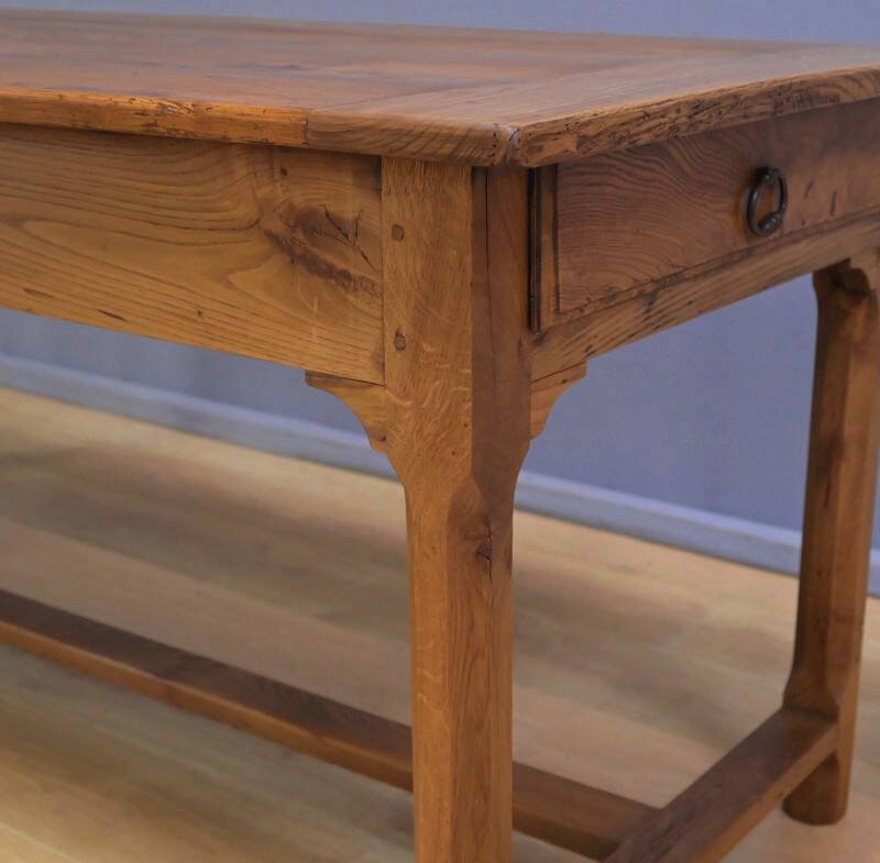 Table de ferme en frêne et chêne – 2ème partie XIXe
