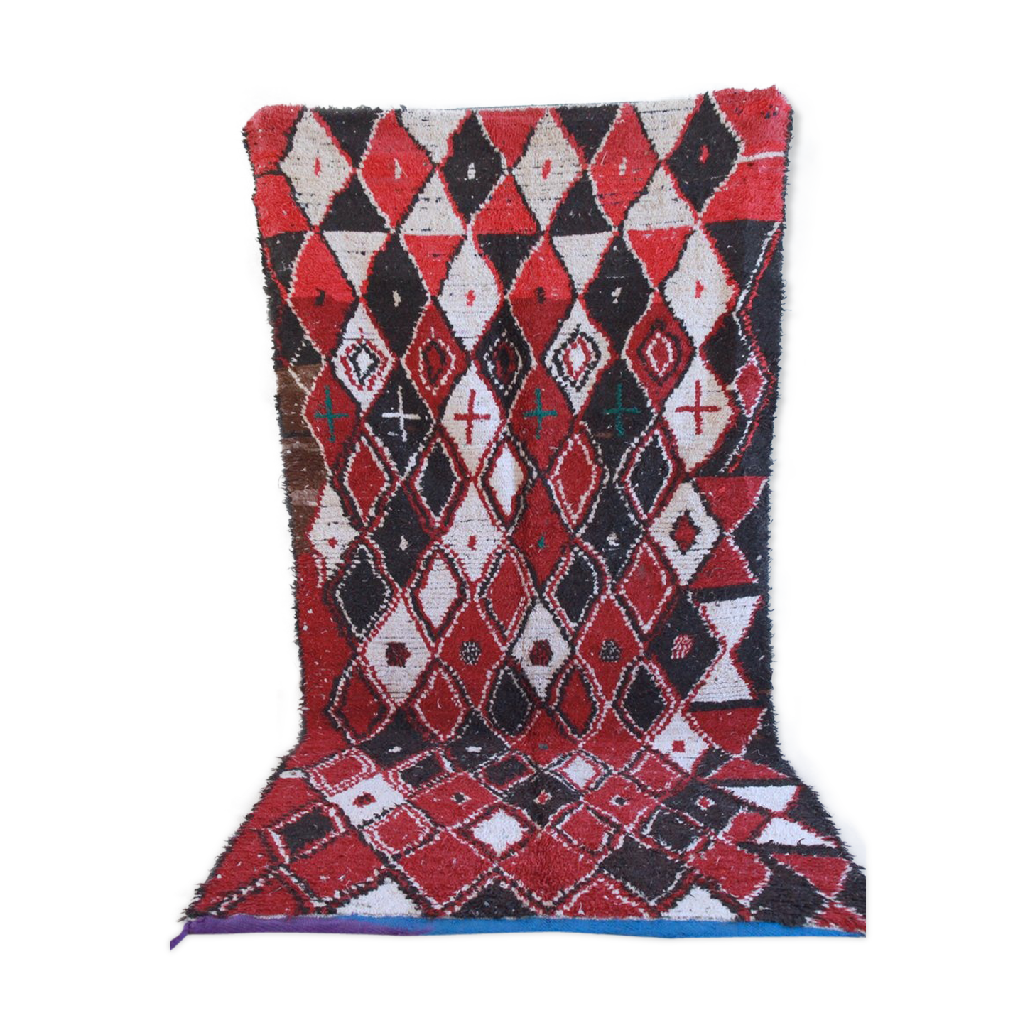 Carpet Azilal Moroccan, 120 cm x 240 xm