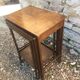 Pull-out tables old marquetry