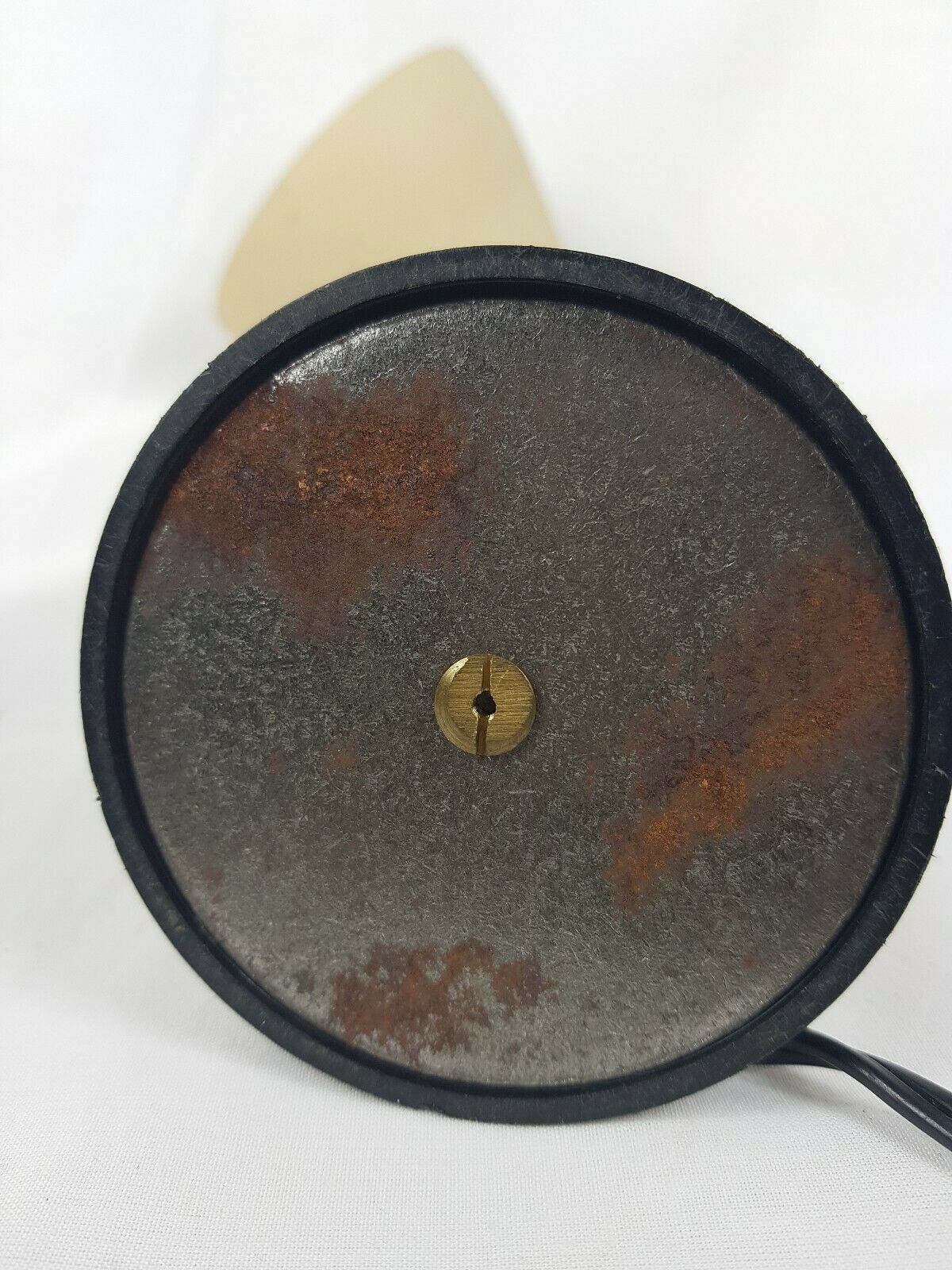 Former office lamp arm articulated in gold metal 50s