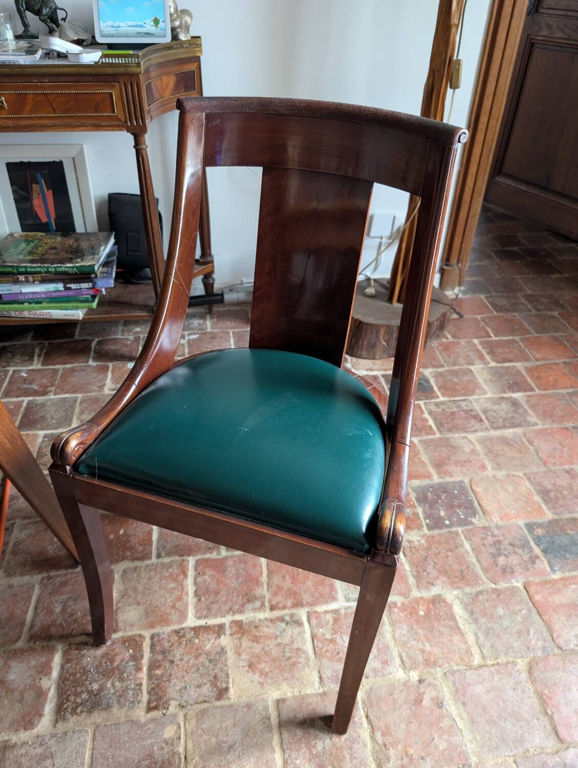 Set of 4 Empire style chairs