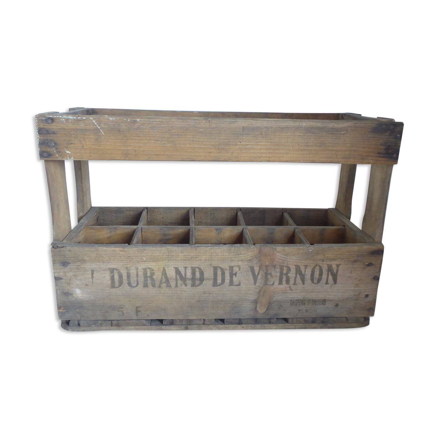 Wooden bottle locker