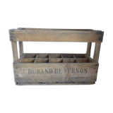 Casier à bouteilles en bois