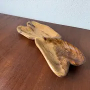 Olive wood dish, 1970s