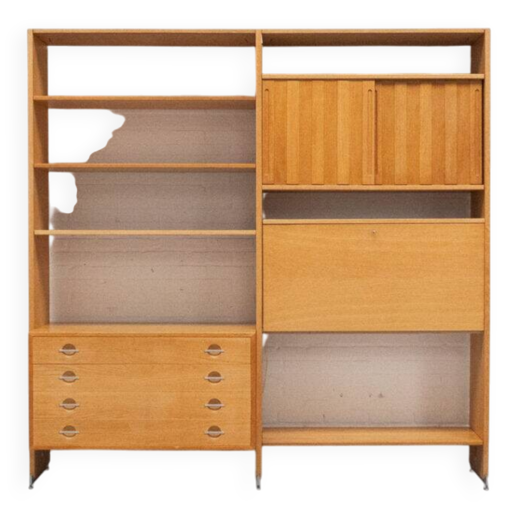 RY 100 Wall Shelve by Hans Wegner for Ry Møbler 1960s