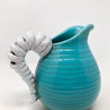 Mid-Century Modern Ceramic Pitcher signed Alexander, Belgium, 1950s