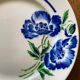 Set of 4 flat plates mismatched