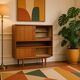 Vintage wooden bar/buffet furniture