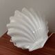 Lampe coquillage blanche grand modèle