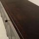 Jean Batenburg for MI brutalist sideboard in ebonized oak, Belgium, 1960s