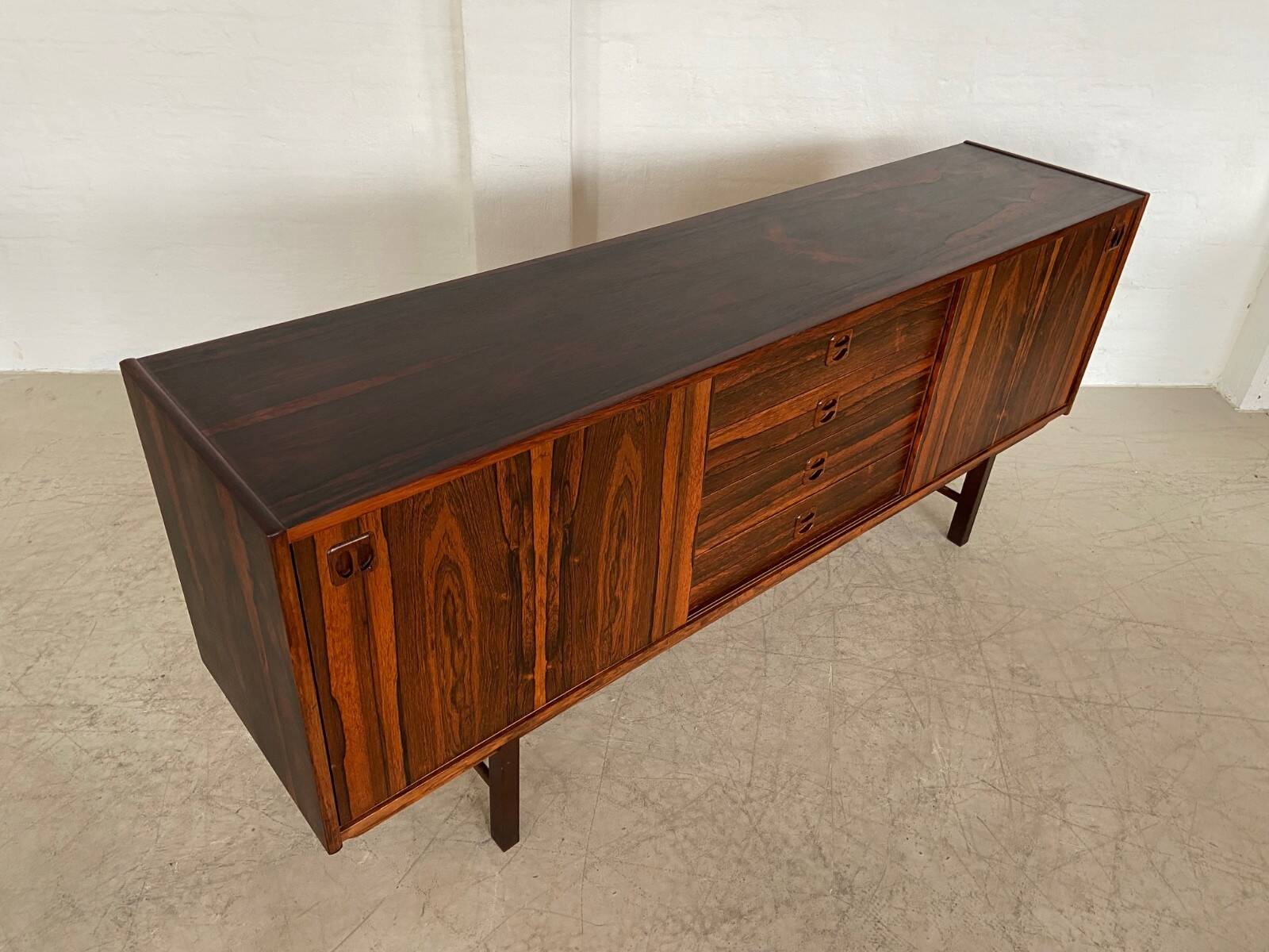 Vintage retro Danish mid-century rosewood sideboard by Kai Winding 1960s