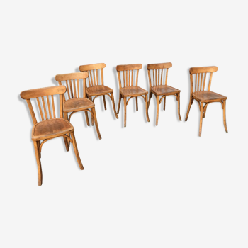 Chaises bistrot vintage