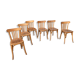 Chaises bistrot vintage