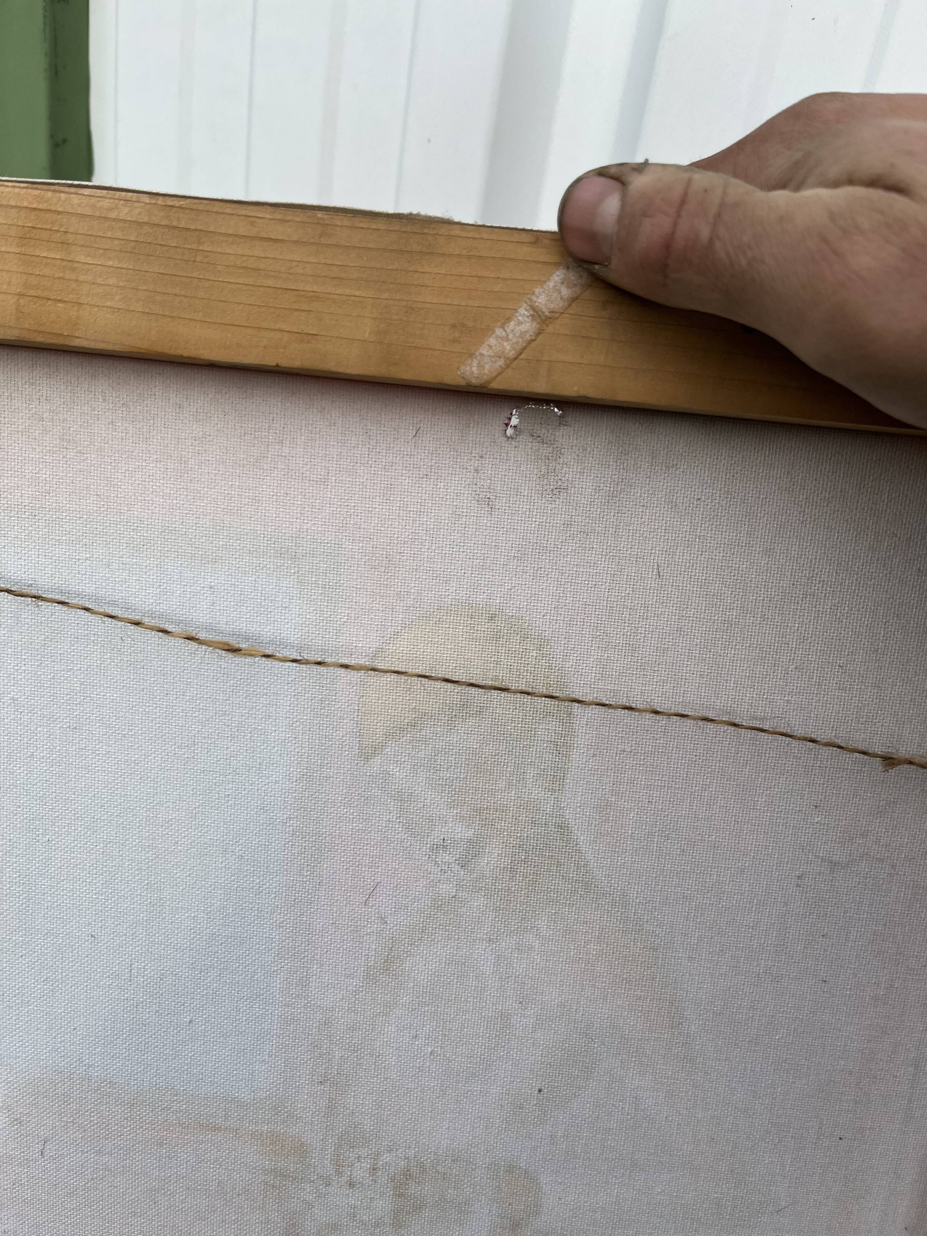 Painting Woman in the Bathroom - Signed Danon, Art Deco Style