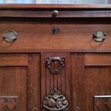 Art Deco oak sideboard