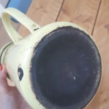 Yellow metal teapot