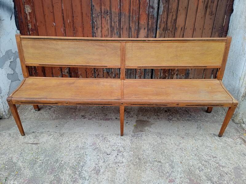 Stella bench 199 cm vintage wood