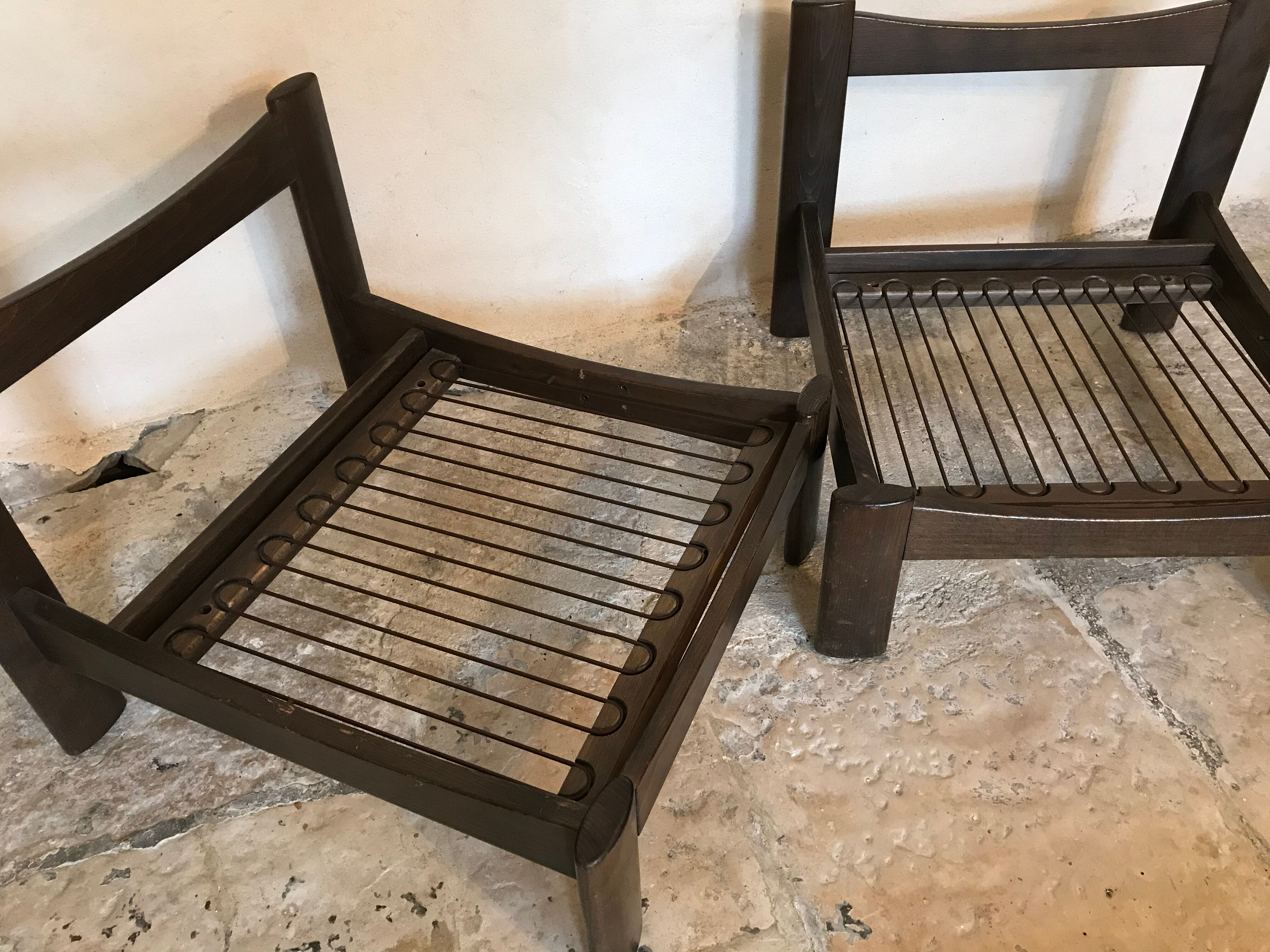 Pair of vintage armchairs