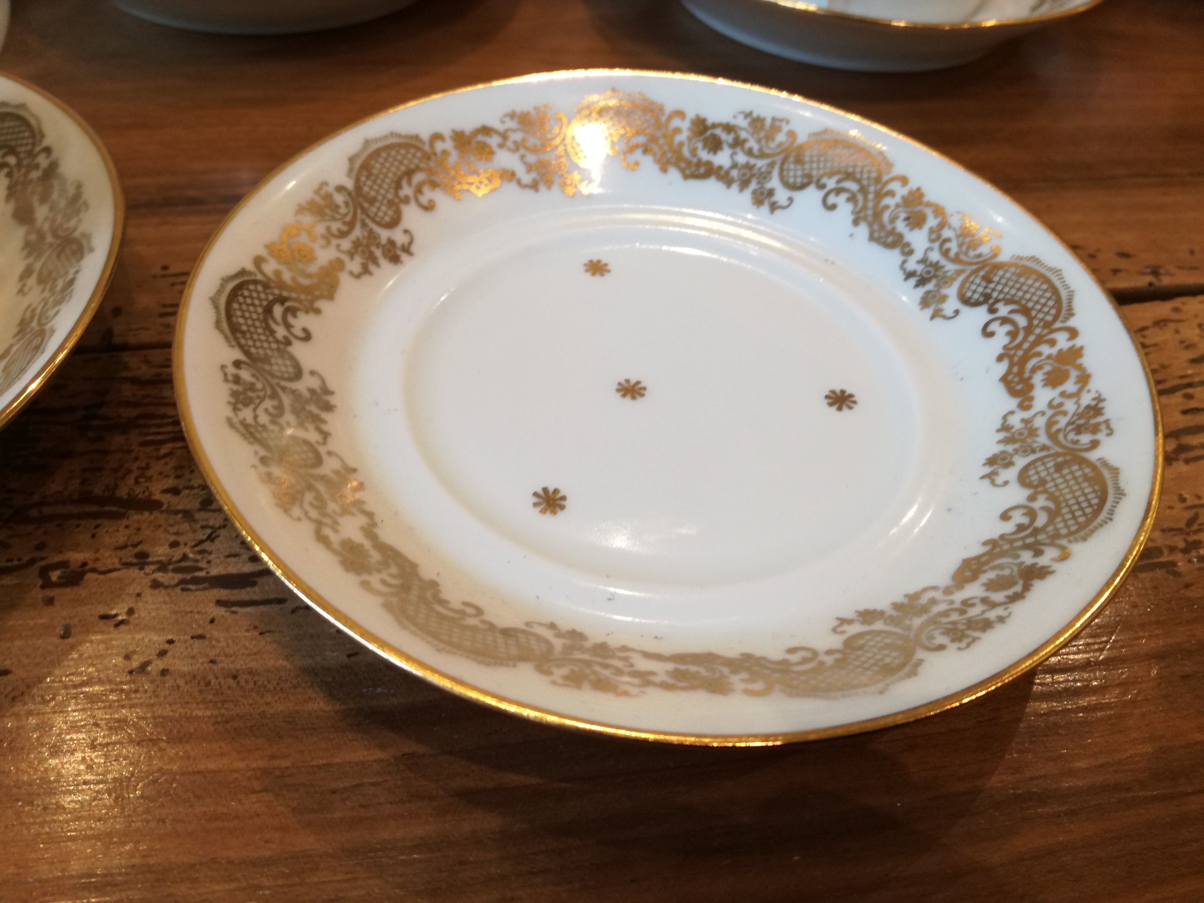 Limoges porcelain tea and coffee service