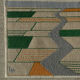 Tapisserie murale du paysage fluvial finlandais par Liisa Hjelt pour Lapua Kankuri, 1993