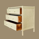 Commode vintage revisitée Farrow & Ball, 3 tiroirs