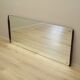 Mirror in mahogany frame, Italian design, 1970s, production: Italy