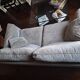 Duvivier 2-seater grey sofa