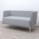 Canapé Kastel Kendo en tissu gris