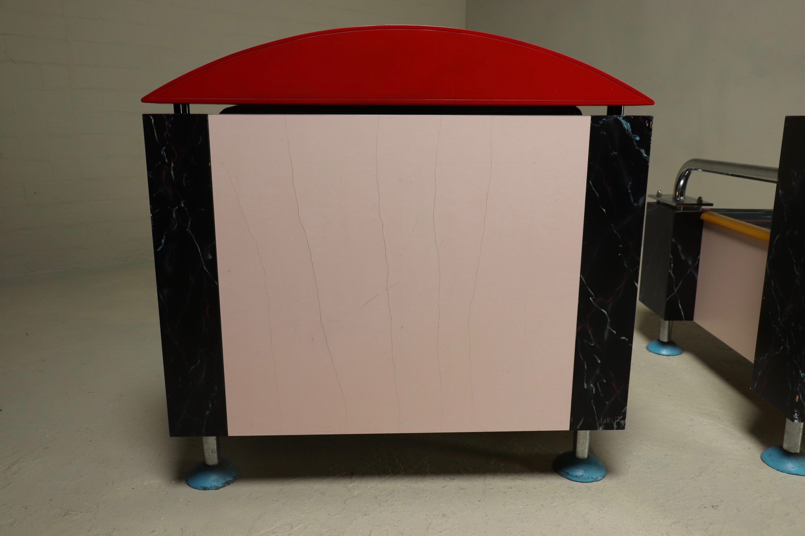 Pair of lounge chairs by Dutch architect Wim Hofman 1980s