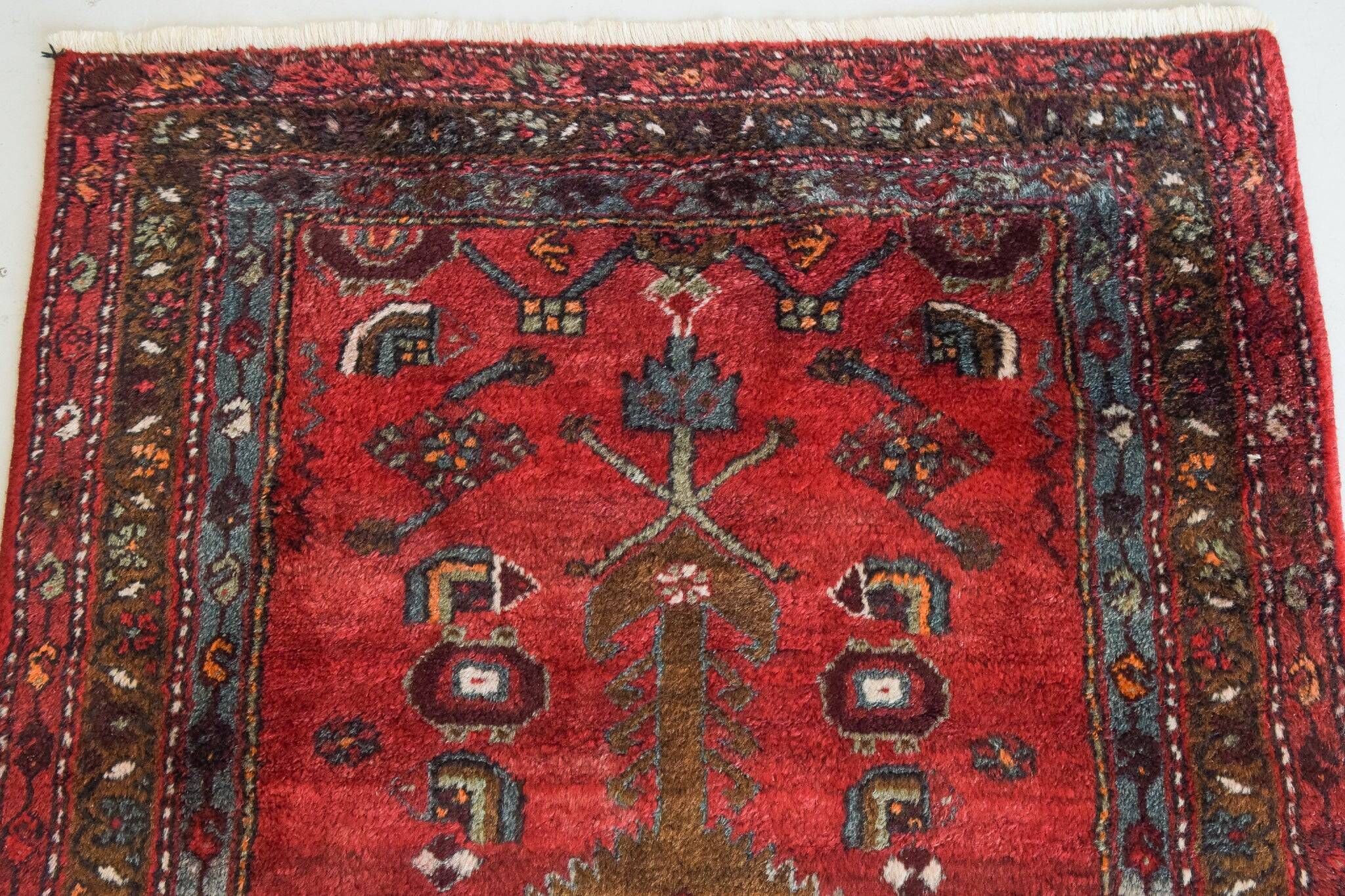 Tissé à la main - Tapis vintage
