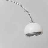 Harvey Guzzini arc floor lamp 1970s vintage modernism