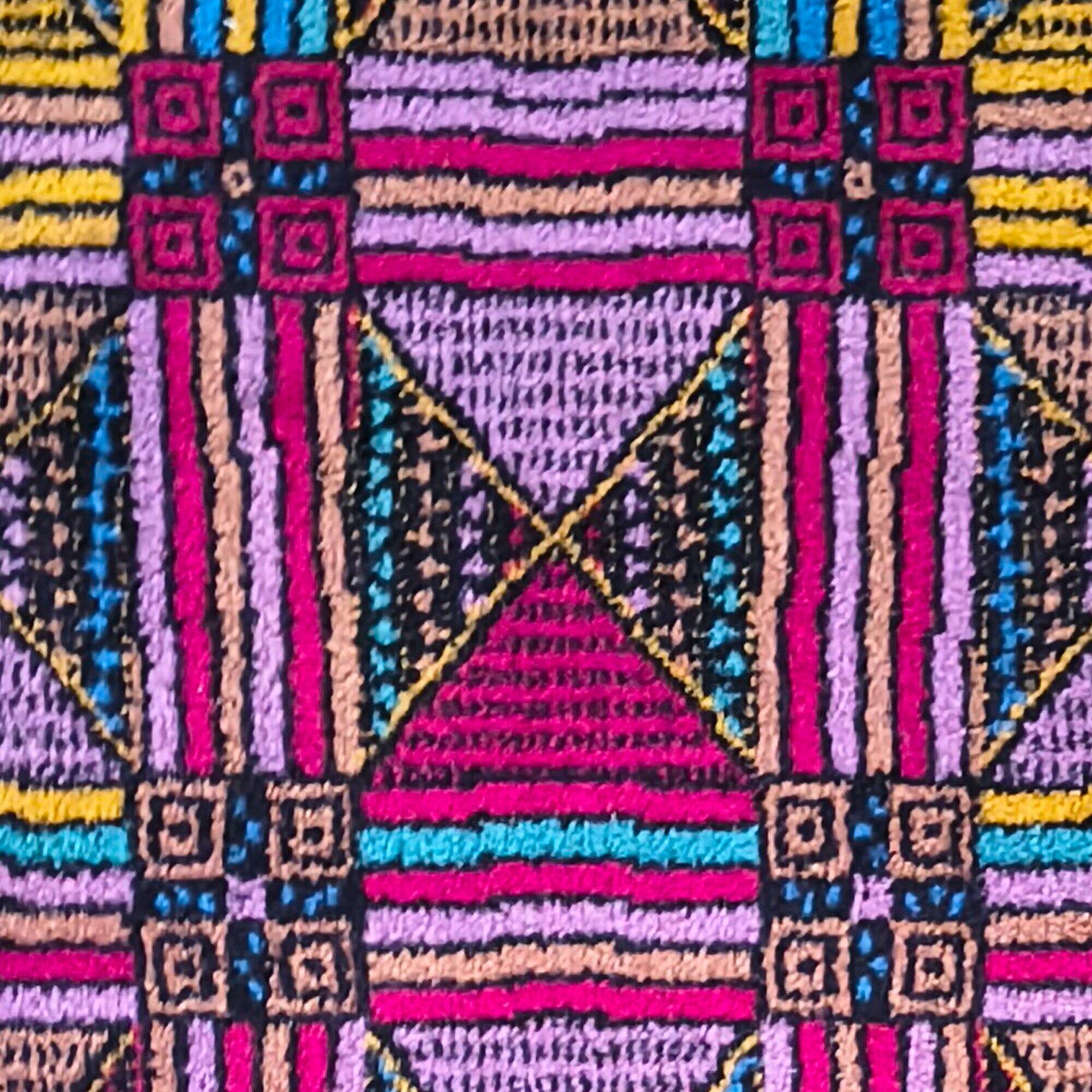 Tapis en laine géométrique italien magnifique des années 1980 par Missoni pour T&J Vestor