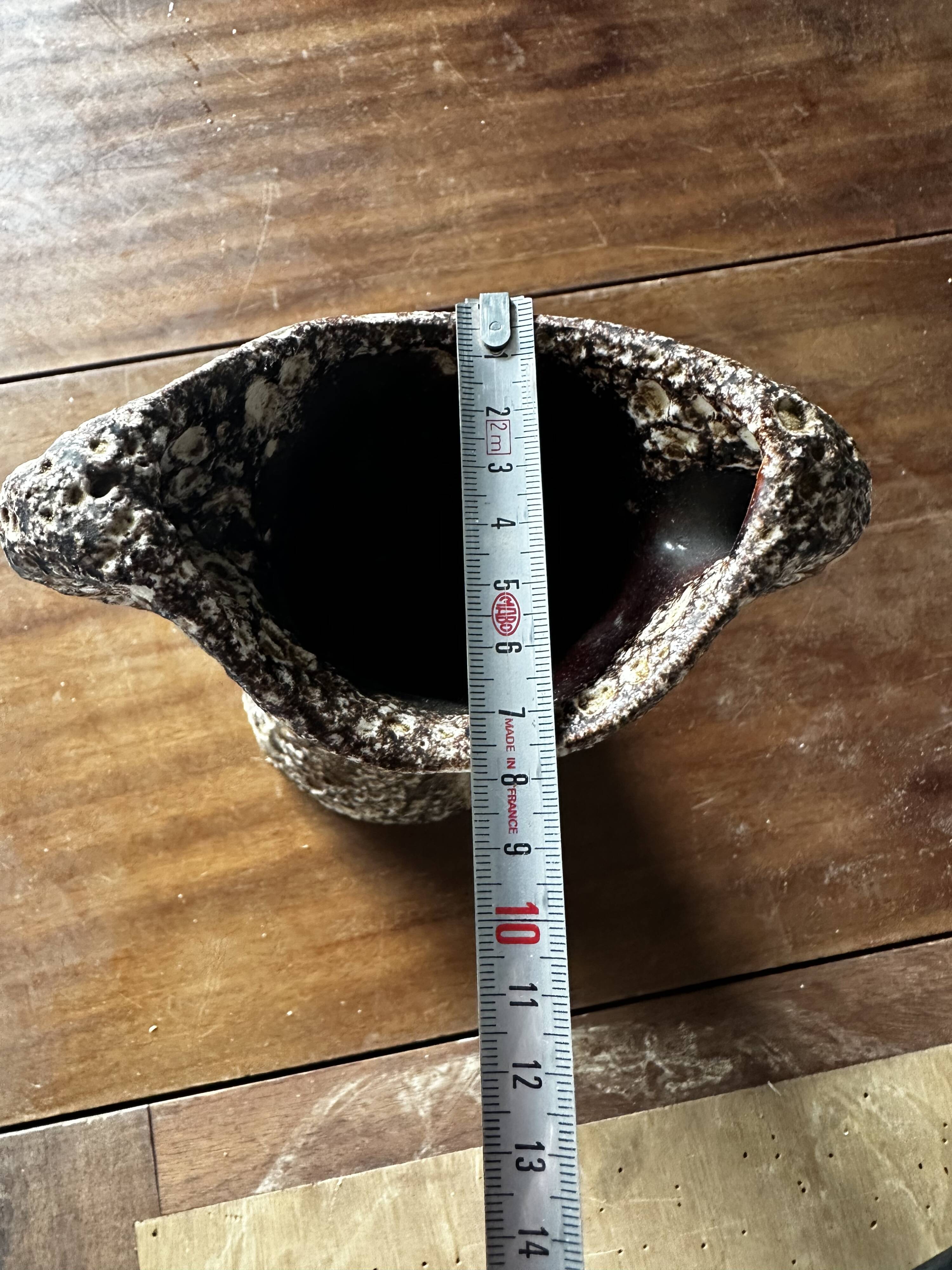 Fat Lava Vallauris vase H 24 cm