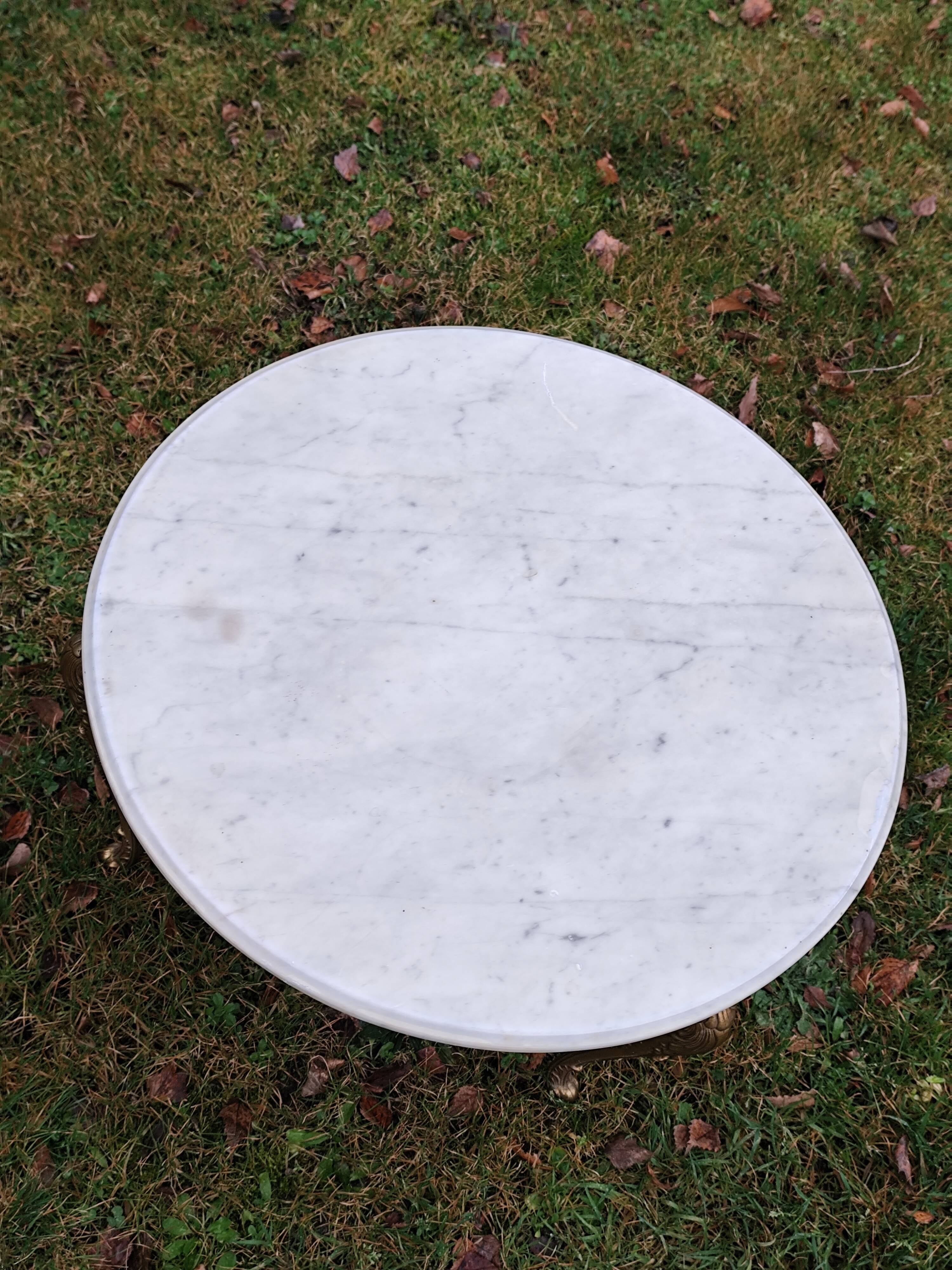 Red coffee table alabaster side table