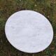 Red coffee table alabaster side table