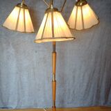 Vintage 3-armed floorlamp, 1940's