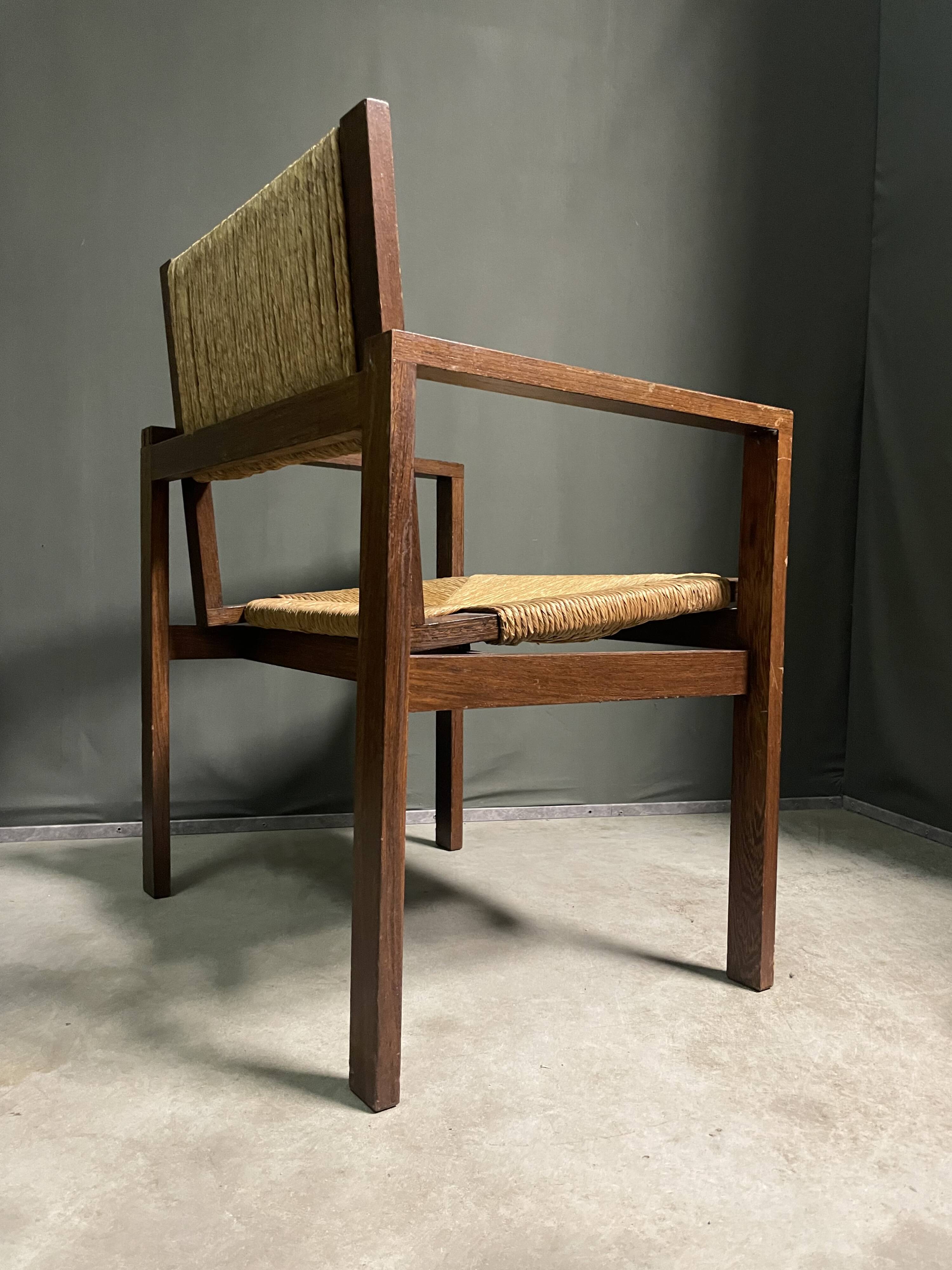 Very rare hein stolle armchair for 't spectrum, 1950s