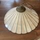 Suspension style Tiffany vintage, opal glass lampshade Ø45cm