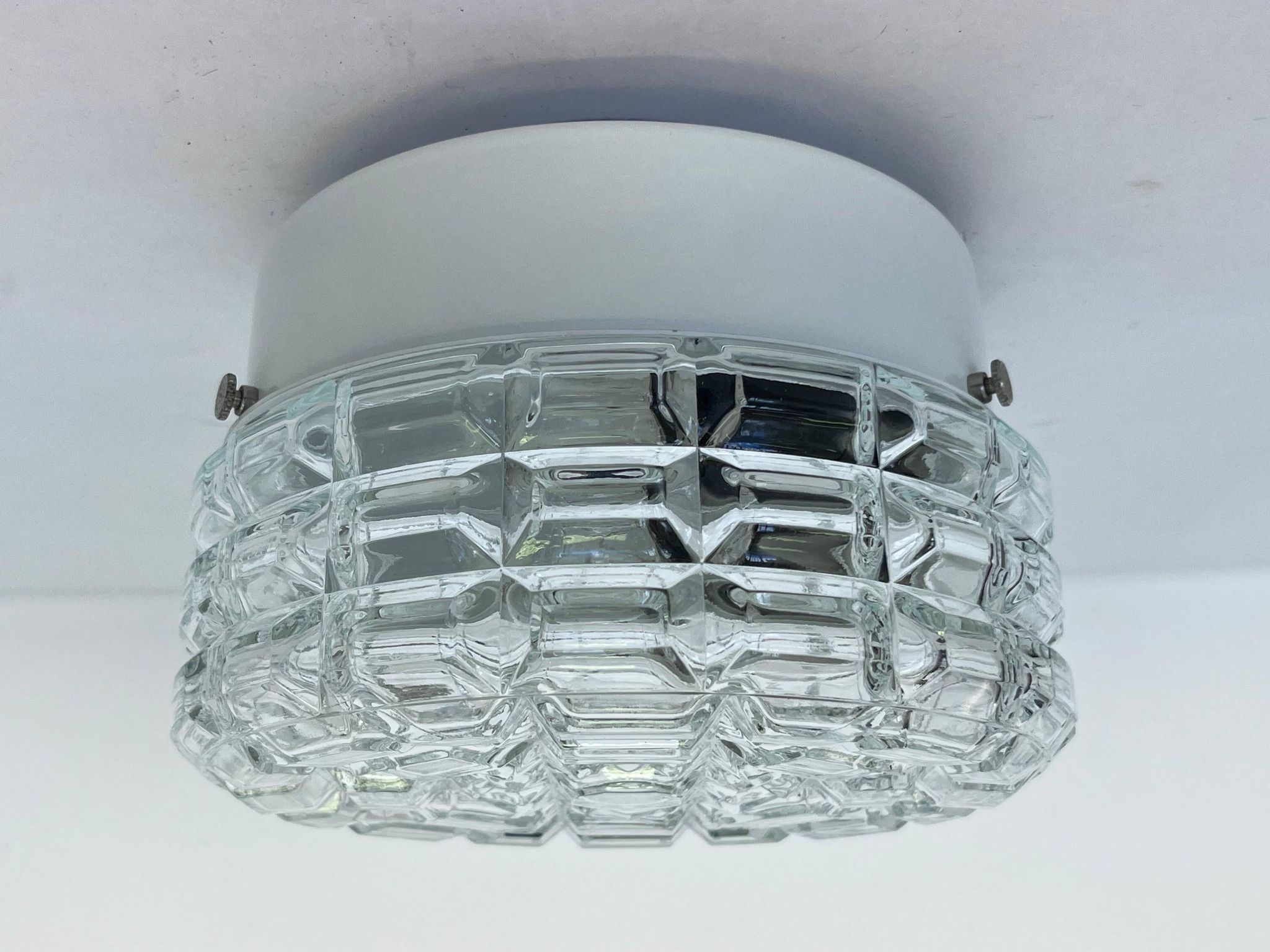 DESIGN Wall or Ceiling Lamp Midcentury, Flushmount, 1970 - 5 pieces available