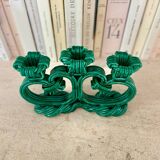 Ceramic candle holder signed Vallauris