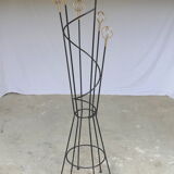 Vintage geo astrolabe coat rack 1950