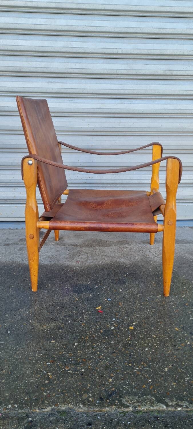 Safari armchair by Wilhelm Kienzle 1960