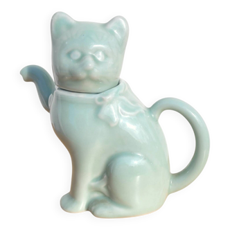 Petite théière chat en céramique