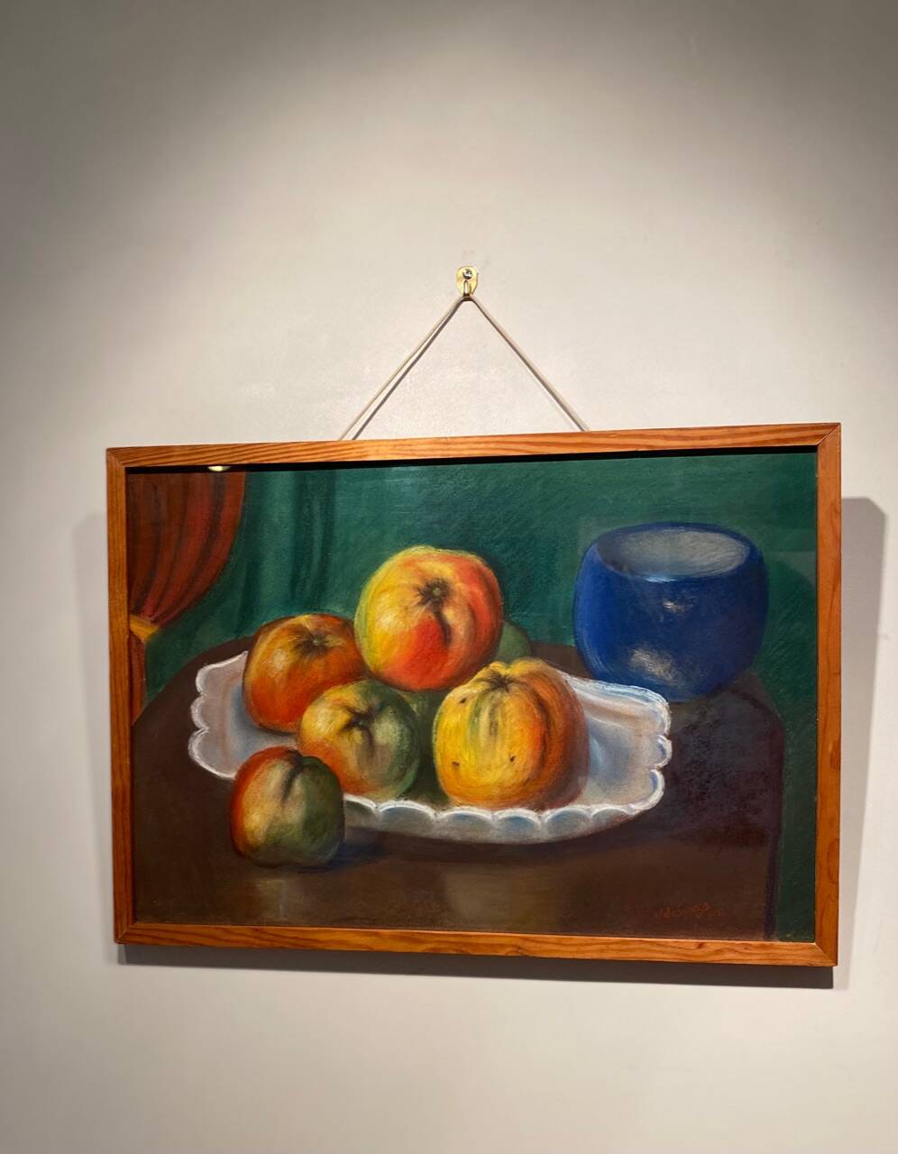 Still life with fruit signed J de Sereys and dated 1974