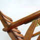 Folding chair in wood Fisher Möbel, 1970.