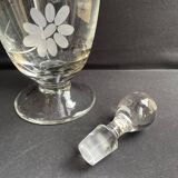 Buire (ewer) blown and engraved crystal – XXth century